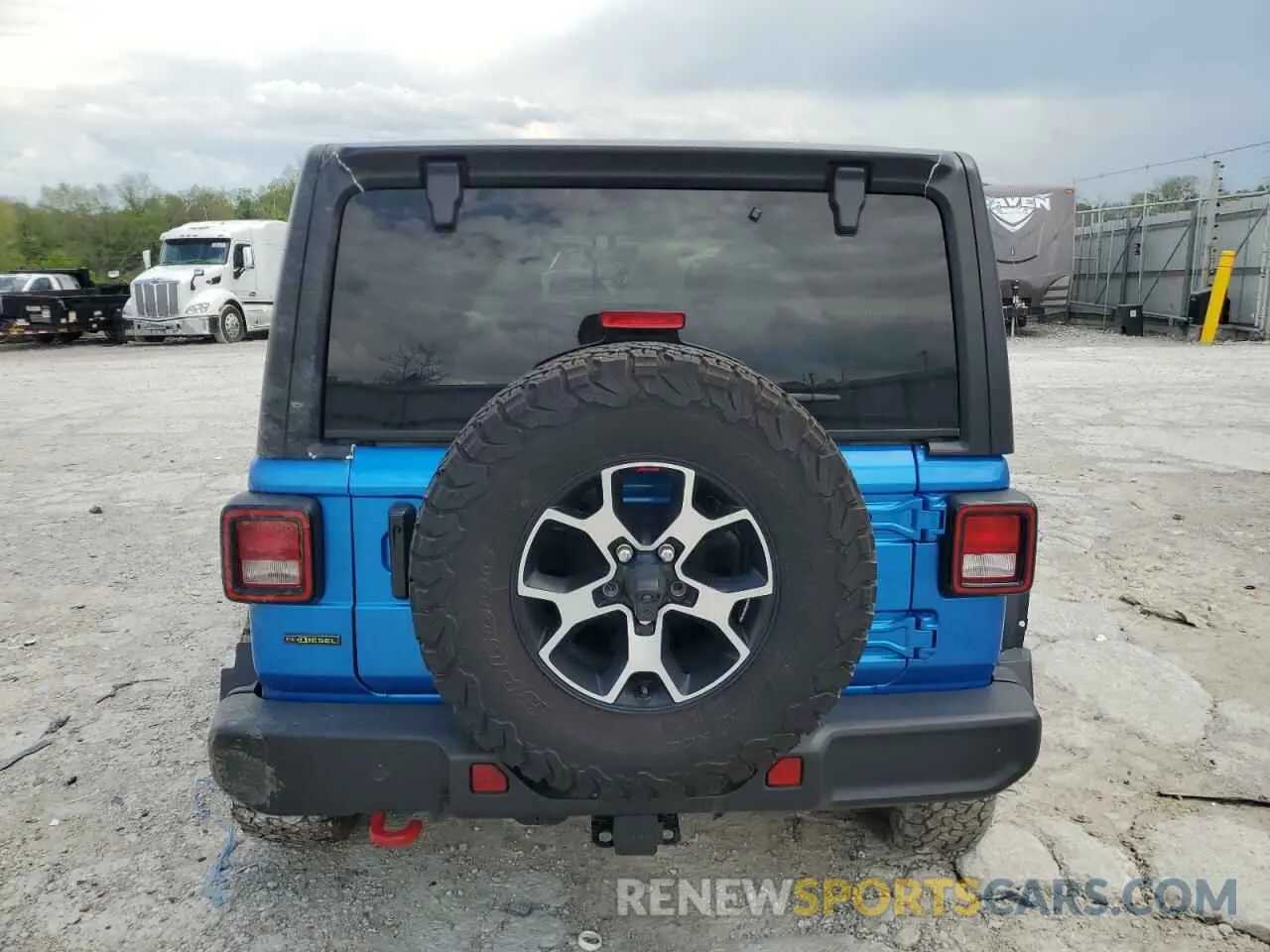 6 fotografías del automóvil dañado 1C4JJXFM7MW794325 JEEP WRANGLER 2021