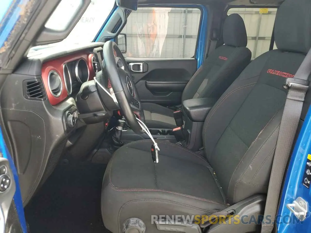 7 fotografías del automóvil dañado 1C4JJXFM7MW794325 JEEP WRANGLER 2021