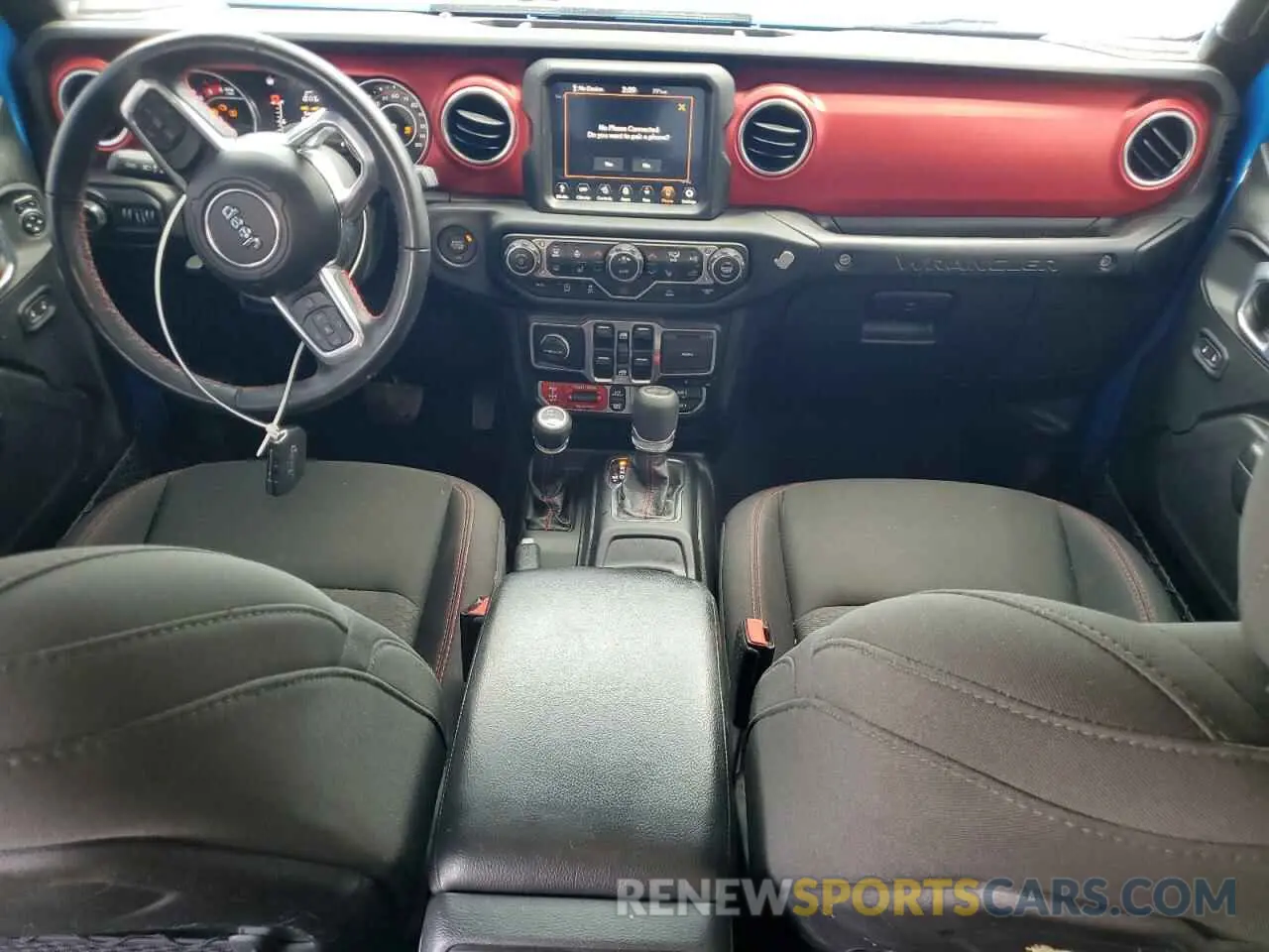 8 fotografías del automóvil dañado 1C4JJXFM7MW794325 JEEP WRANGLER 2021
