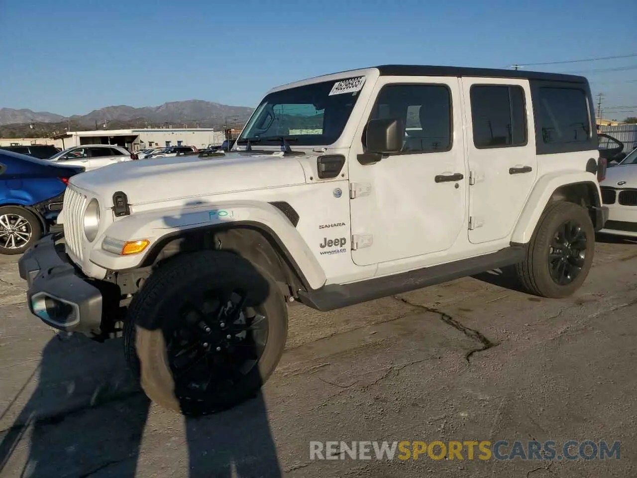 1 fotografías del automóvil dañado 1C4JJXP60MW800921 JEEP WRANGLER 2021