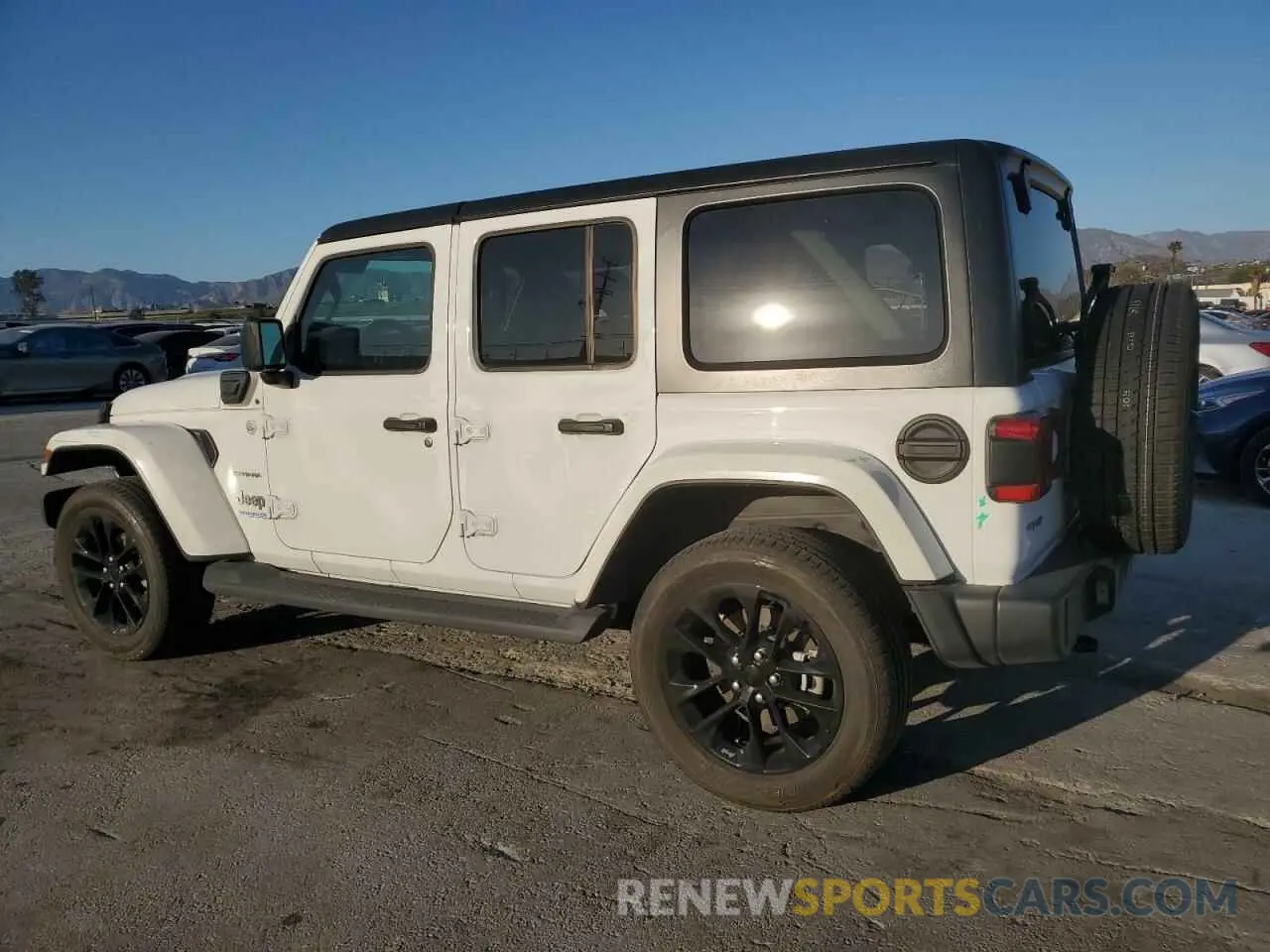 2 fotografías del automóvil dañado 1C4JJXP60MW800921 JEEP WRANGLER 2021