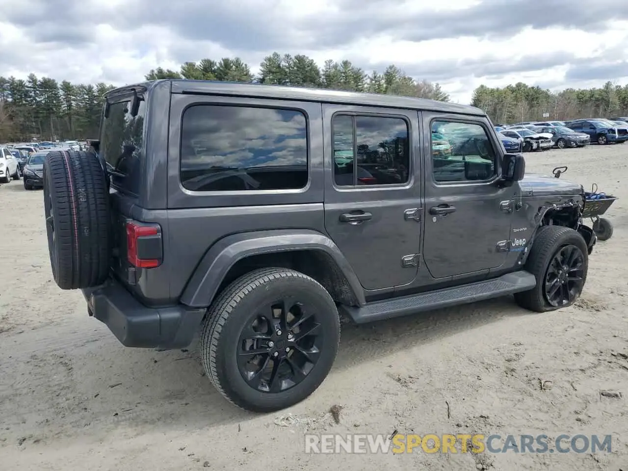 3 fotografías del automóvil dañado 1C4JJXP61MW644758 JEEP WRANGLER 2021