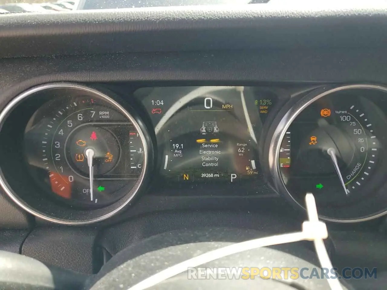 9 fotografías del automóvil dañado 1C4JJXP61MW644758 JEEP WRANGLER 2021