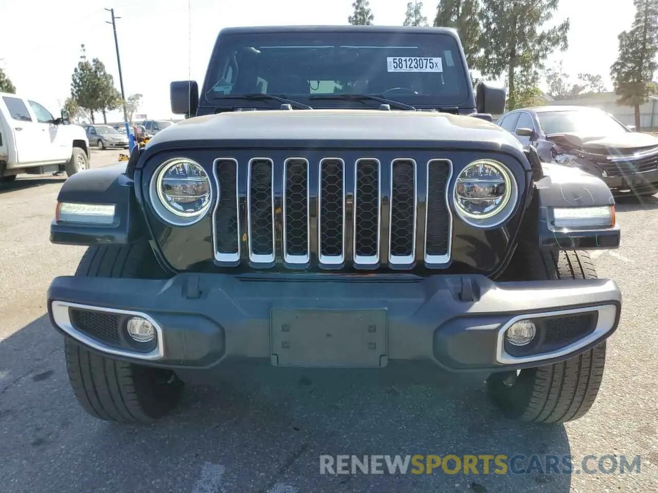 5 fotografías del automóvil dañado 1C4JJXP63MW773410 JEEP WRANGLER 2021