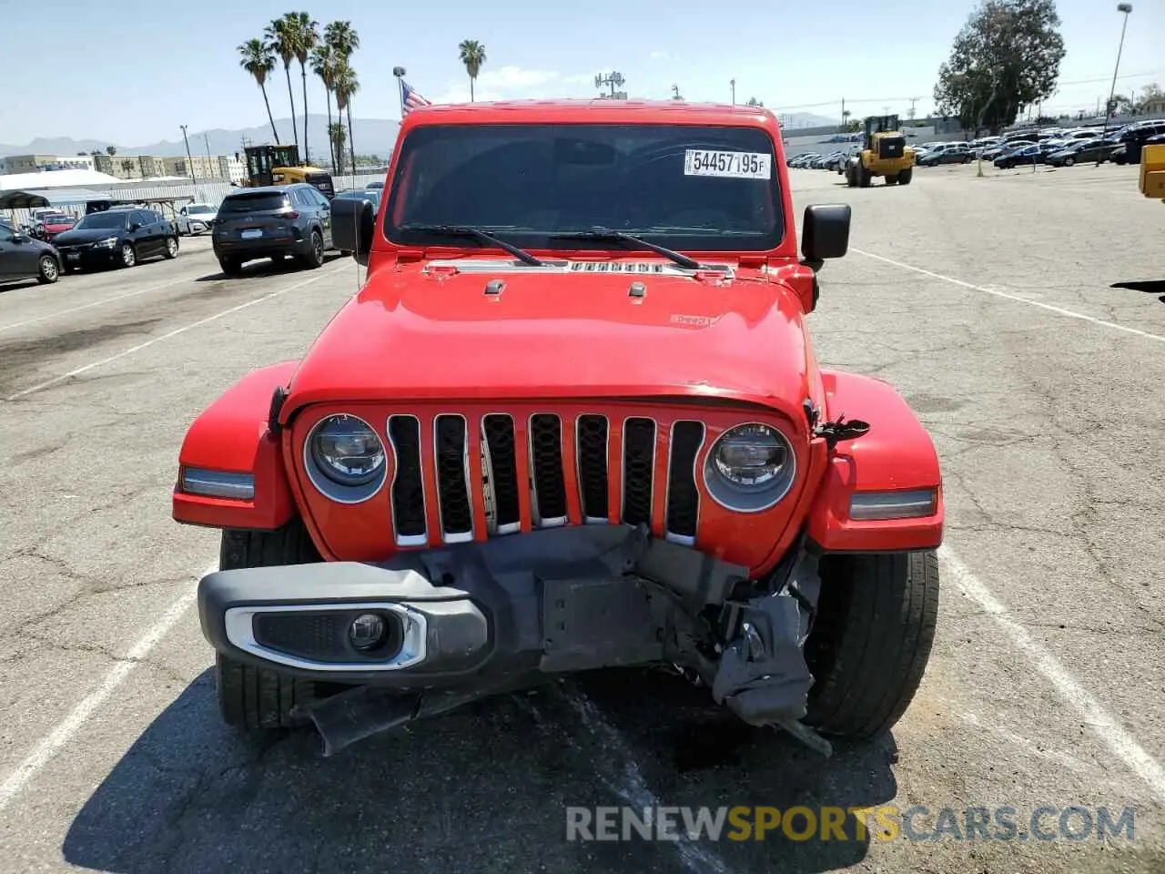 5 fotografías del automóvil dañado 1C4JJXP64MW766076 JEEP WRANGLER 2021