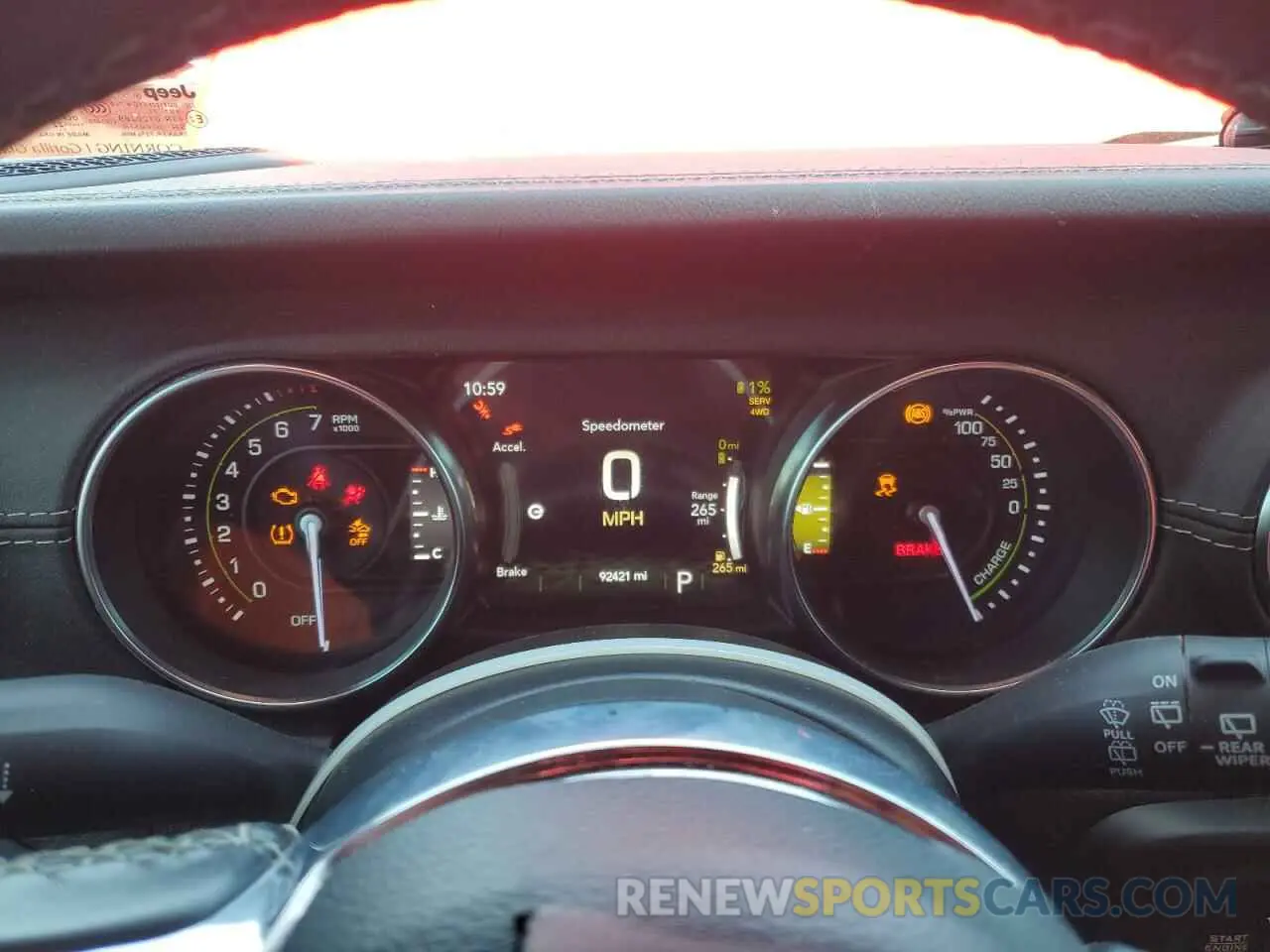 9 fotografías del automóvil dañado 1C4JJXP64MW766076 JEEP WRANGLER 2021