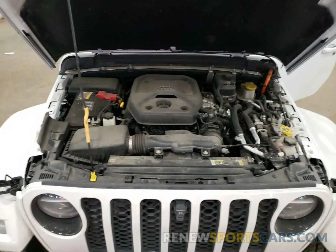 12 fotografías del automóvil dañado 1C4JJXP67MW643405 JEEP WRANGLER 2021