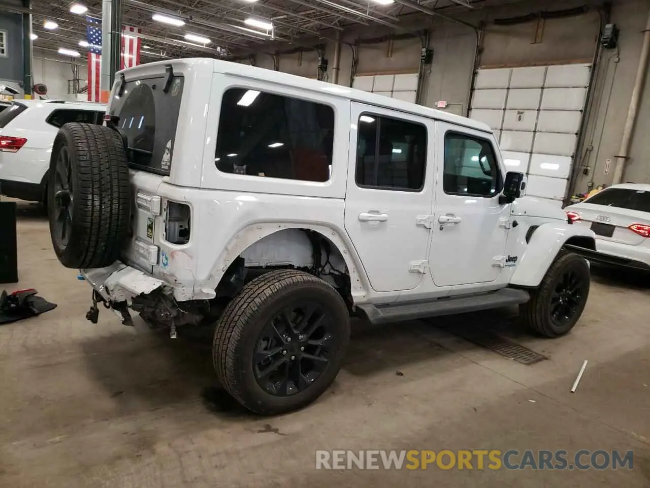 3 fotografías del automóvil dañado 1C4JJXP67MW643405 JEEP WRANGLER 2021