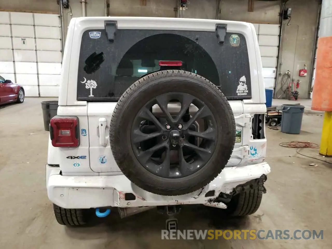 6 fotografías del automóvil dañado 1C4JJXP67MW643405 JEEP WRANGLER 2021