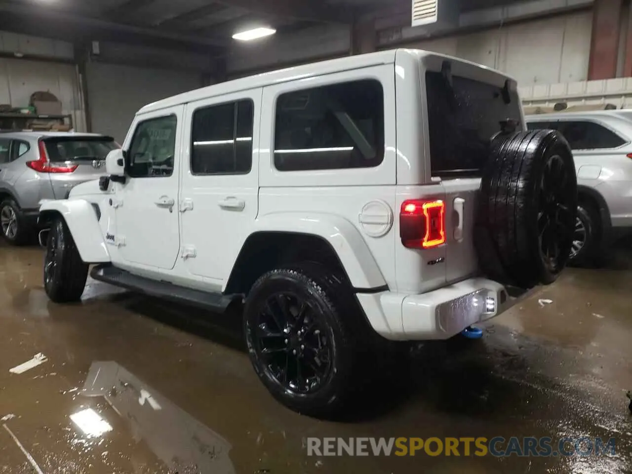 2 fotografías del automóvil dañado 1C4JJXP67MW786385 JEEP WRANGLER 2021