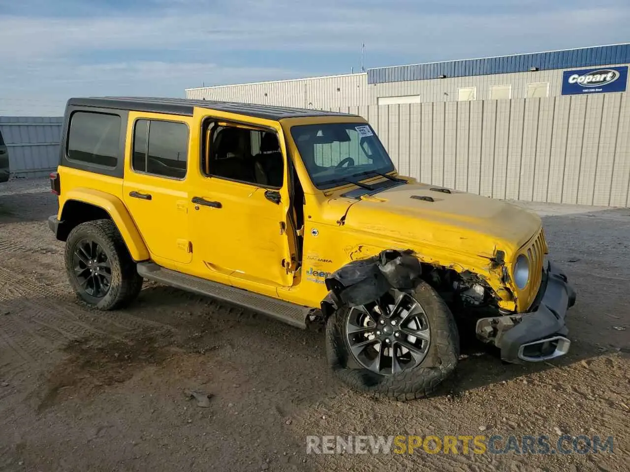 4 fotografías del automóvil dañado 1C4JJXP6XMW782623 JEEP WRANGLER 2021