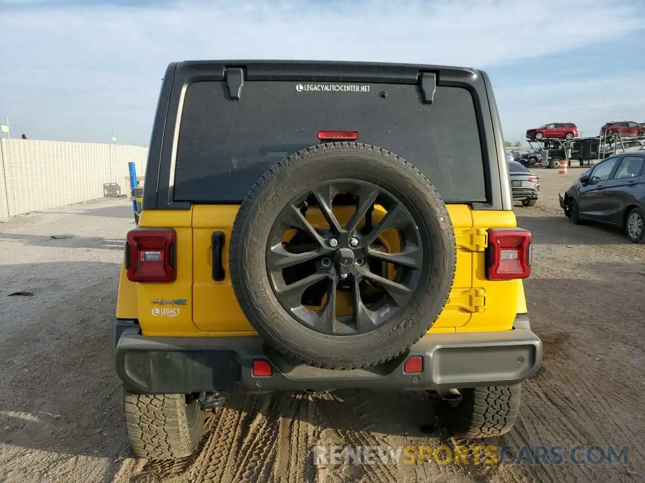 6 fotografías del automóvil dañado 1C4JJXP6XMW782623 JEEP WRANGLER 2021