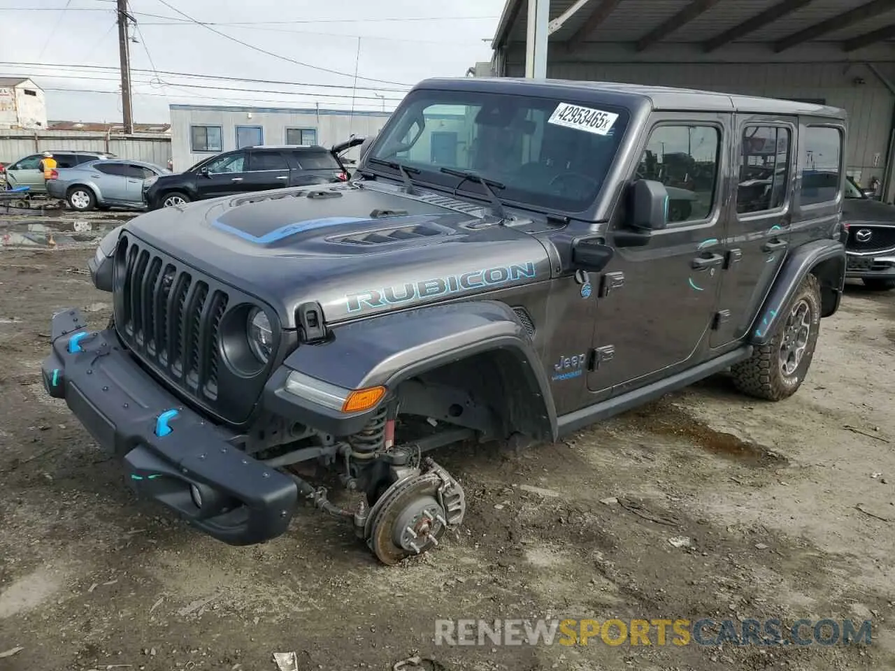 1 fotografías del automóvil dañado 1C4JJXR60MW840428 JEEP WRANGLER 2021