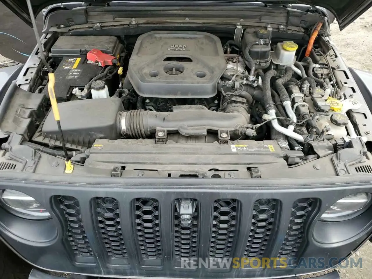 12 fotografías del automóvil dañado 1C4JJXR60MW840428 JEEP WRANGLER 2021