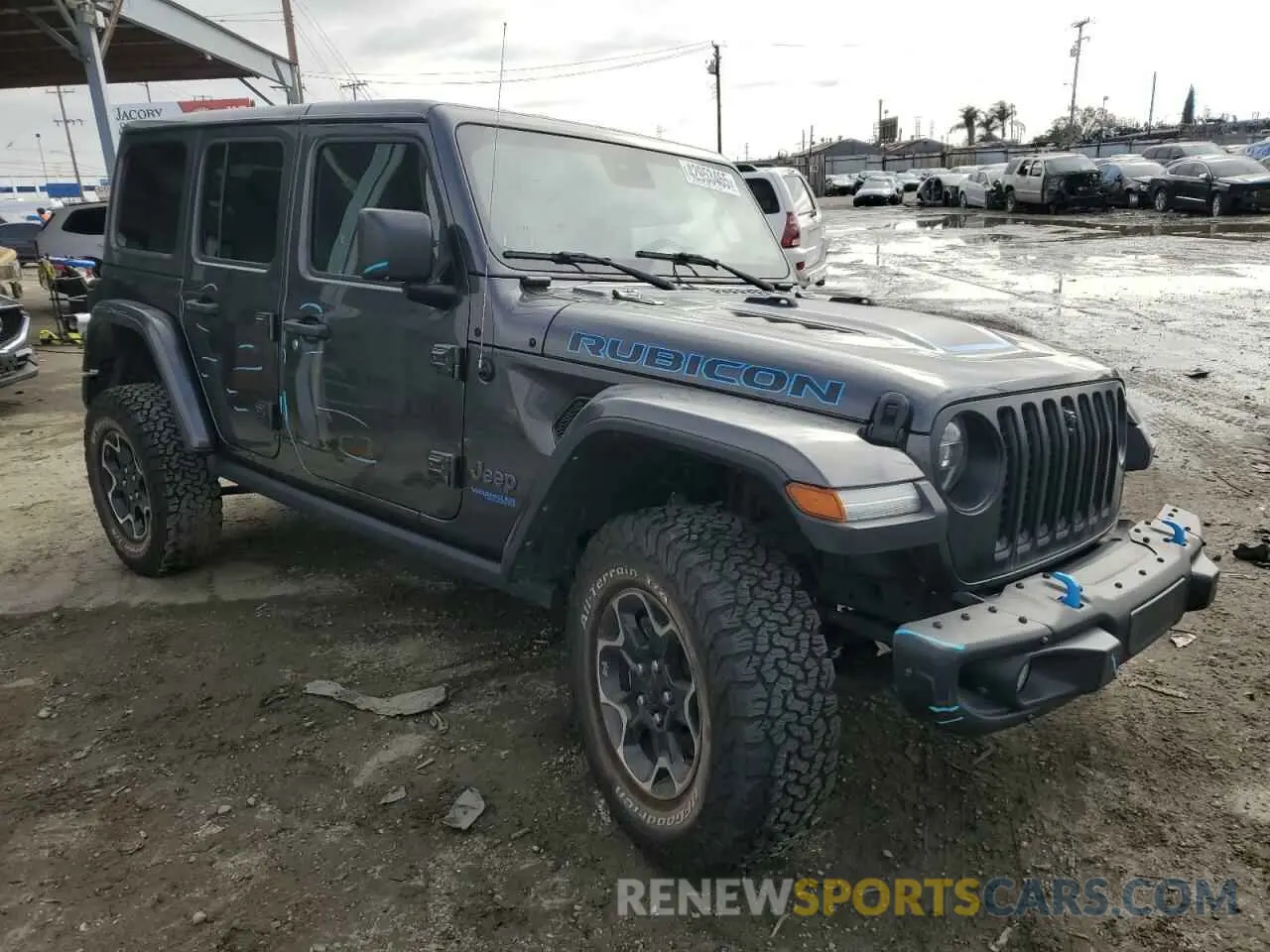 4 fotografías del automóvil dañado 1C4JJXR60MW840428 JEEP WRANGLER 2021