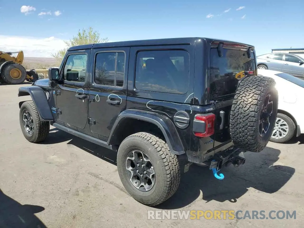 2 fotografías del automóvil dañado 1C4JJXR69MW676421 JEEP WRANGLER 2021