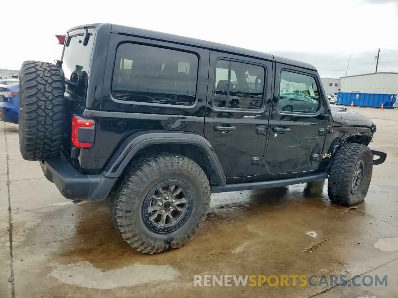 3 fotografías del automóvil dañado 1C4JJXSJ0MW735810 JEEP WRANGLER 2021