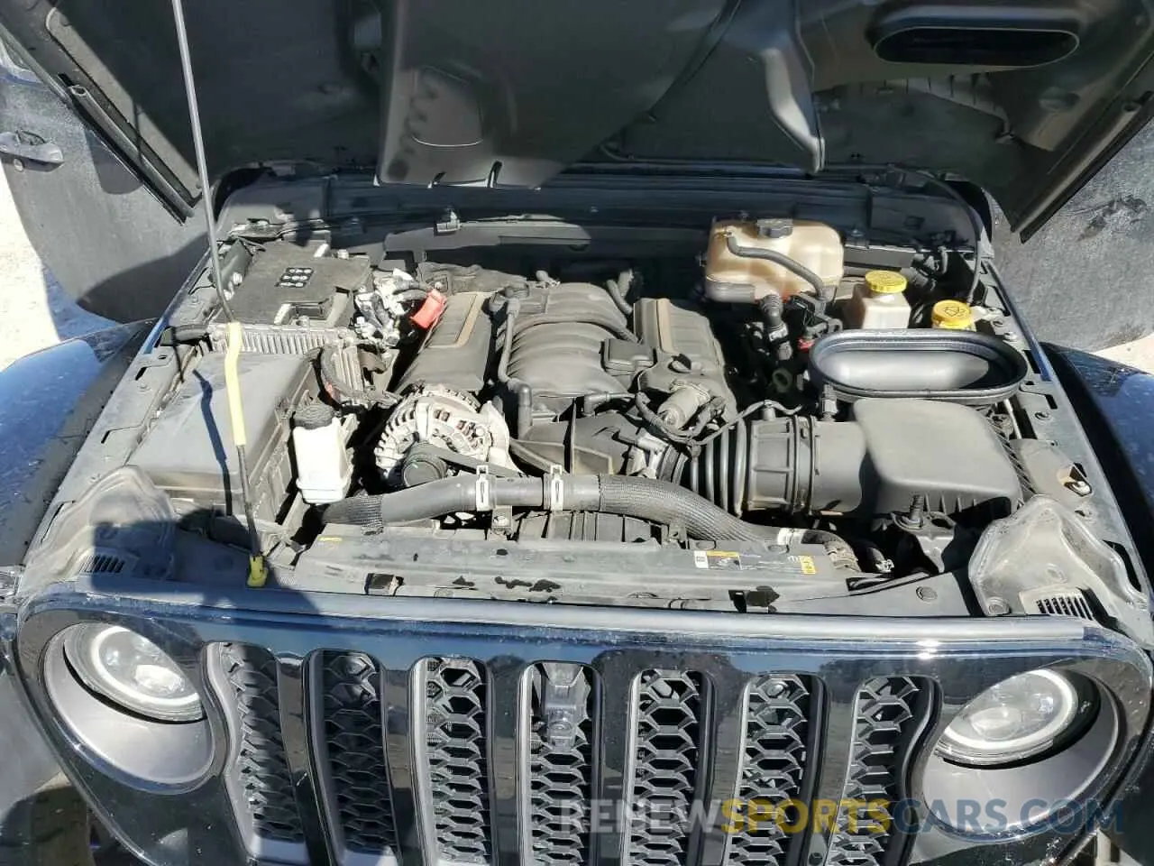 12 fotografías del automóvil dañado 1C4JJXSJXMW712132 JEEP WRANGLER 2021