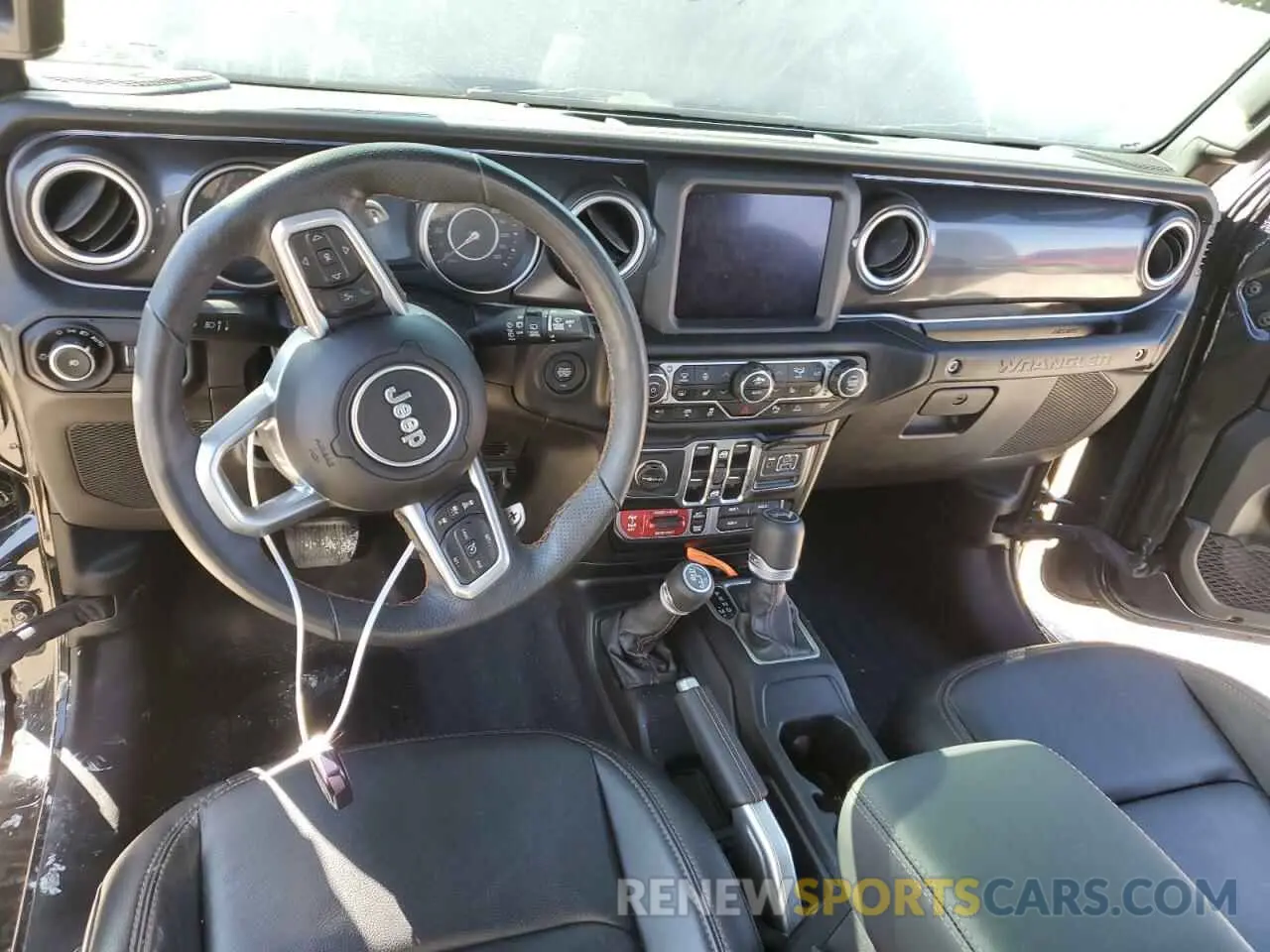 8 fotografías del automóvil dañado 1C4JJXSJXMW712132 JEEP WRANGLER 2021