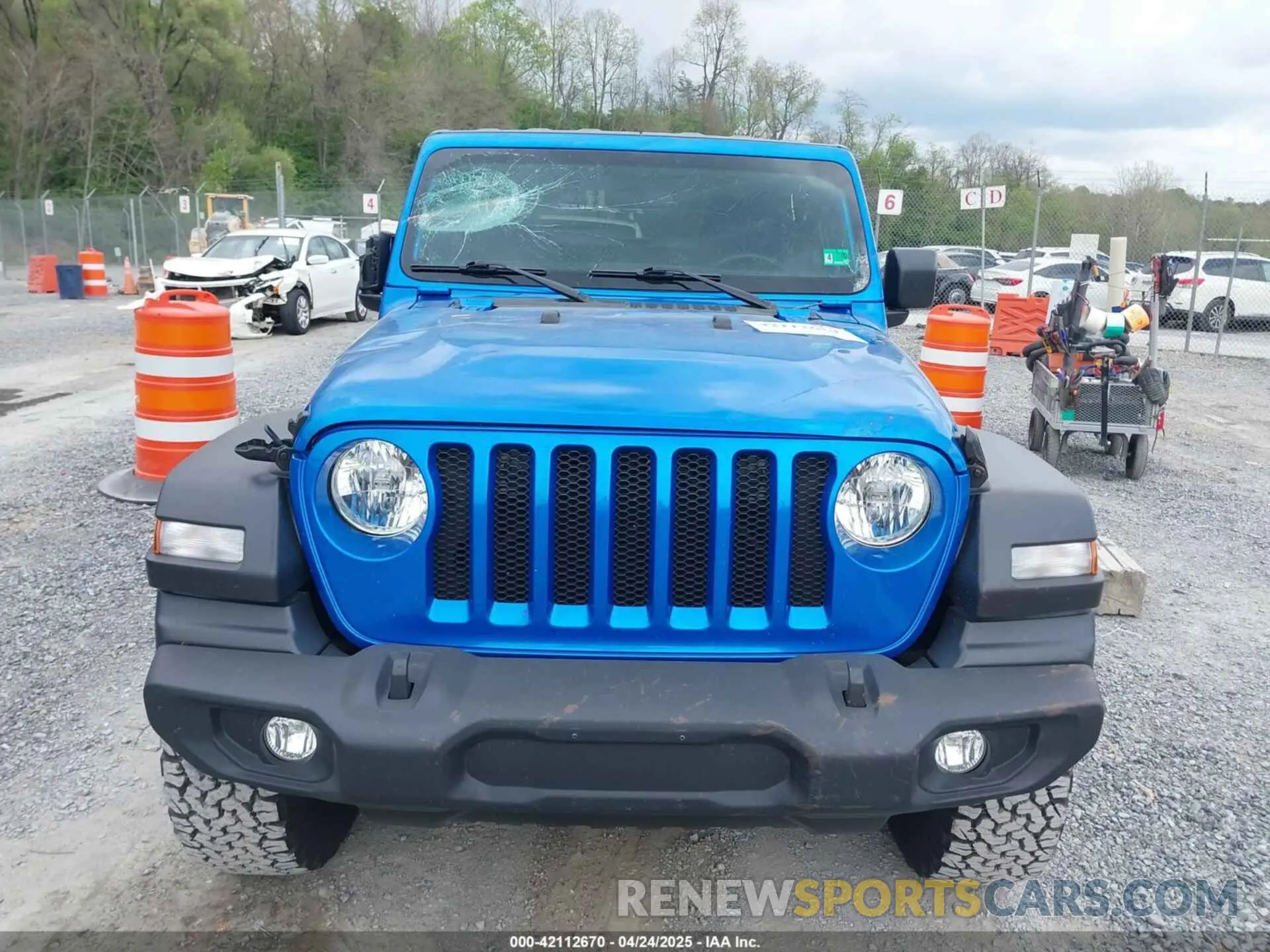 12 fotografías del automóvil dañado 1C4GJXAG0NW145642 JEEP WRANGLER 2022