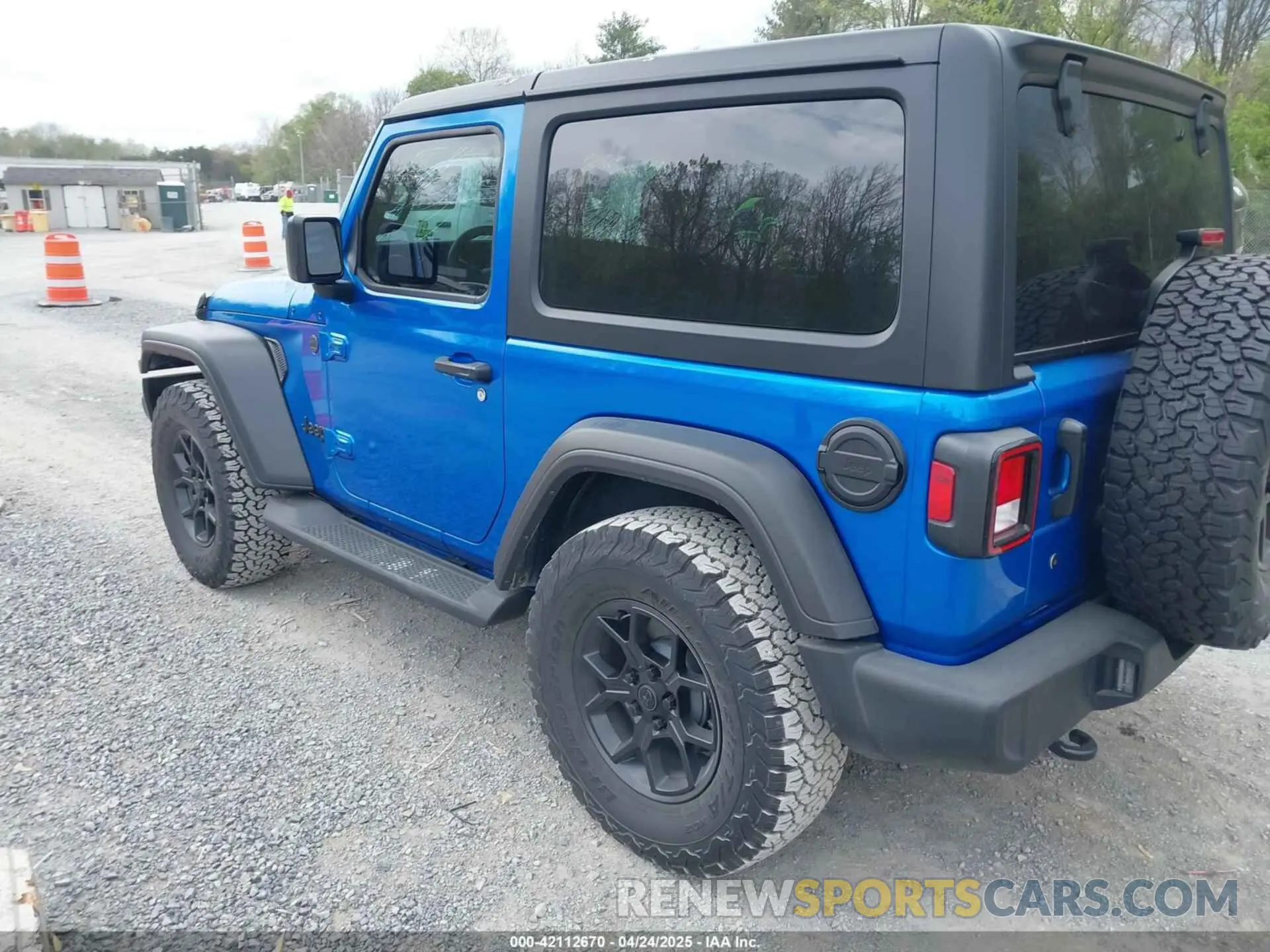3 fotografías del automóvil dañado 1C4GJXAG0NW145642 JEEP WRANGLER 2022