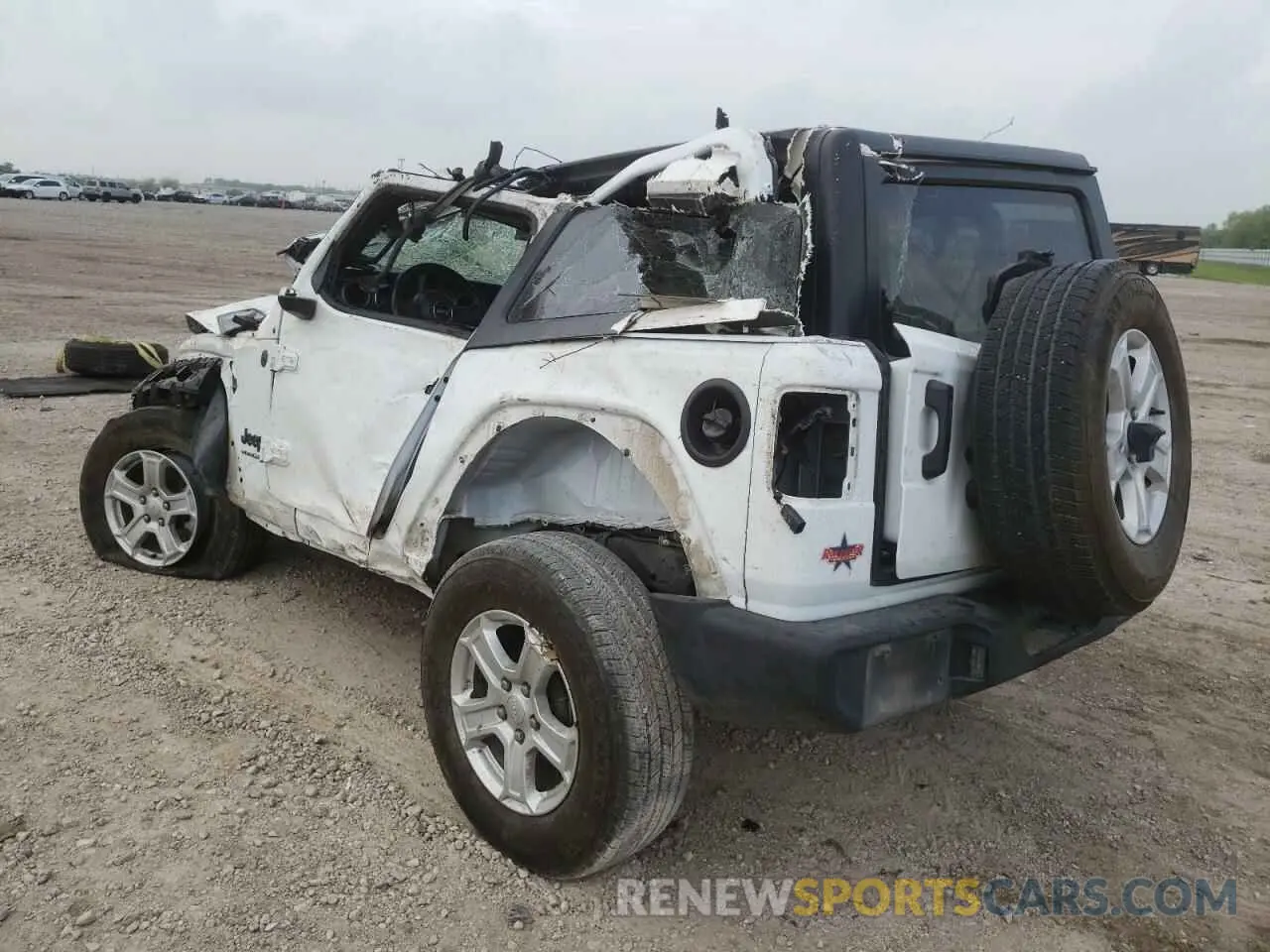 2 fotografías del automóvil dañado 1C4GJXAG3NW151208 JEEP WRANGLER 2022
