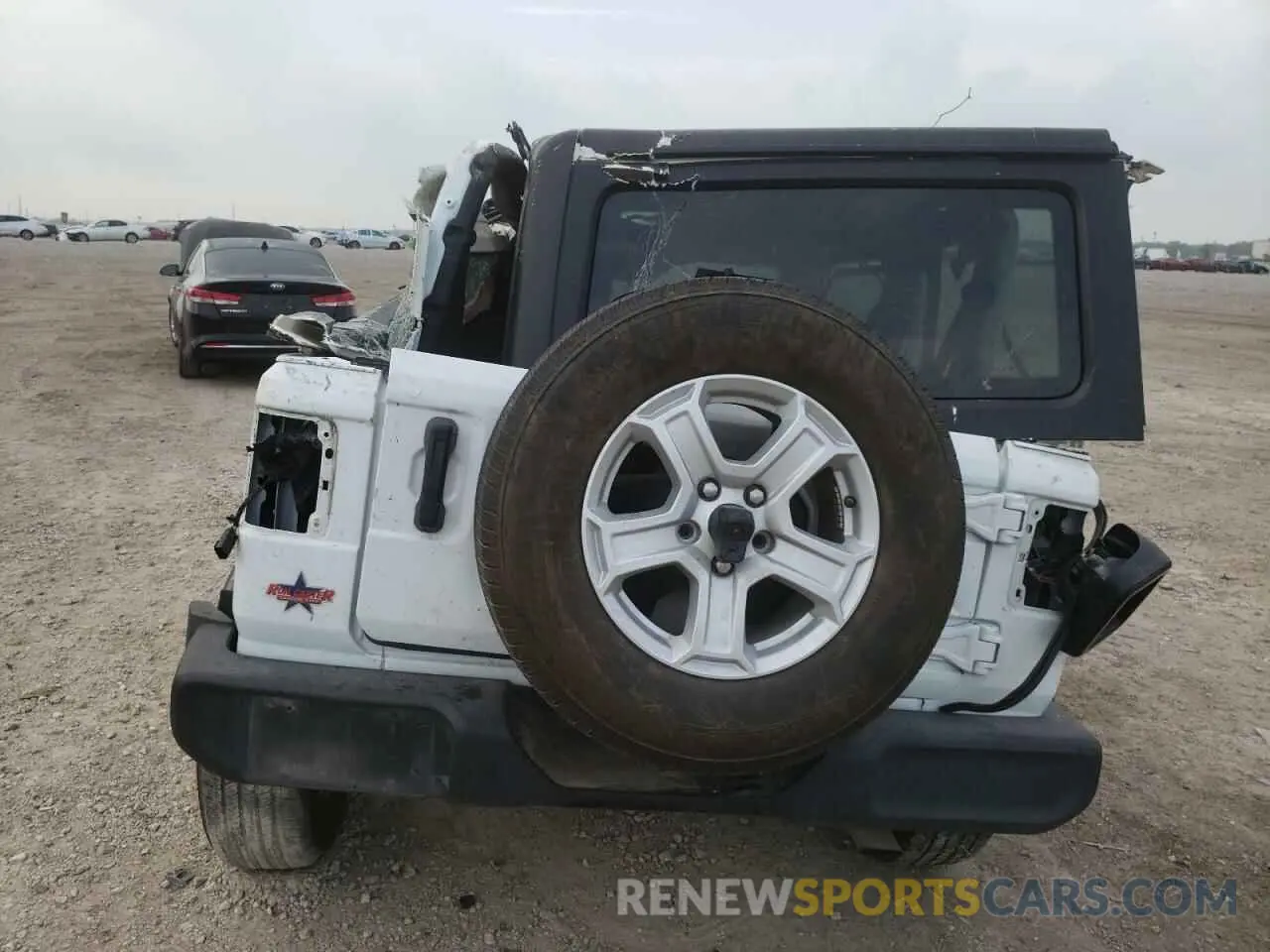 6 fotografías del automóvil dañado 1C4GJXAG3NW151208 JEEP WRANGLER 2022