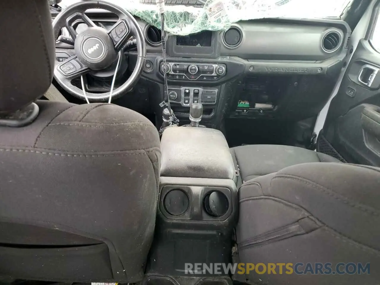 8 fotografías del automóvil dañado 1C4GJXAG3NW151208 JEEP WRANGLER 2022