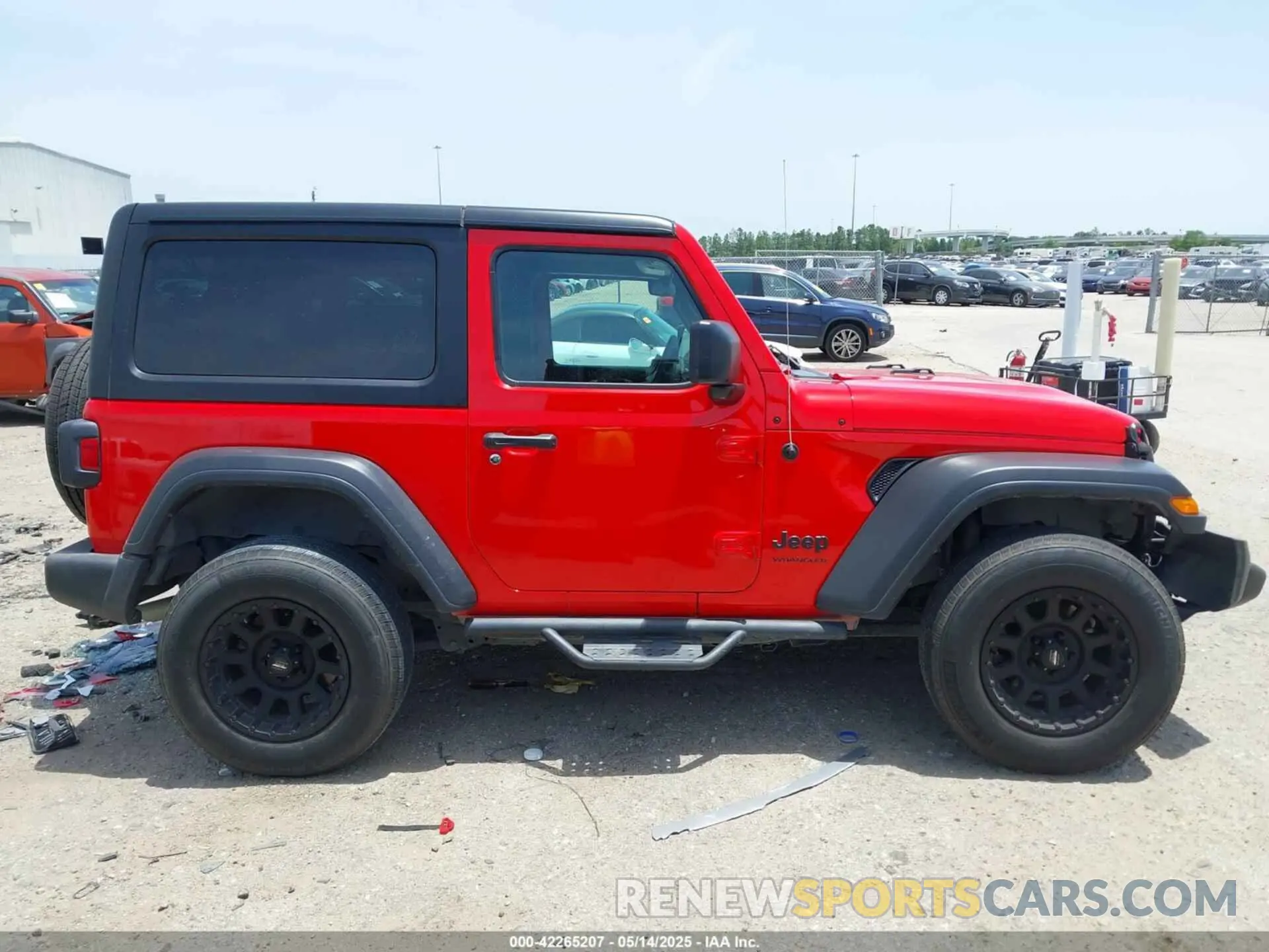 13 fotografías del automóvil dañado 1C4GJXAG3NW195967 JEEP WRANGLER 2022