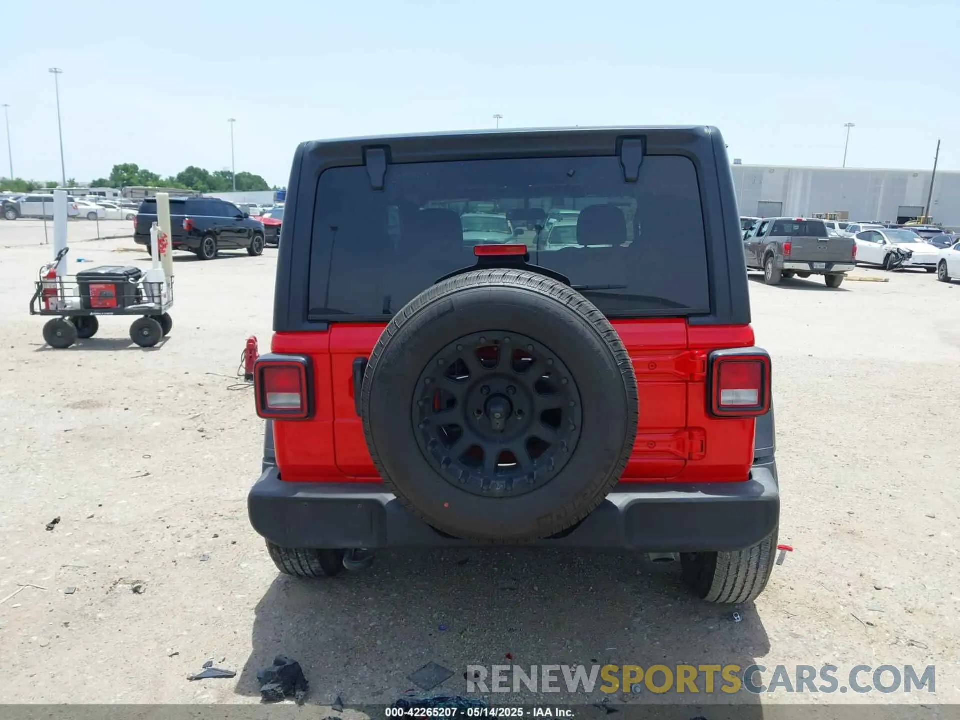 16 fotografías del automóvil dañado 1C4GJXAG3NW195967 JEEP WRANGLER 2022