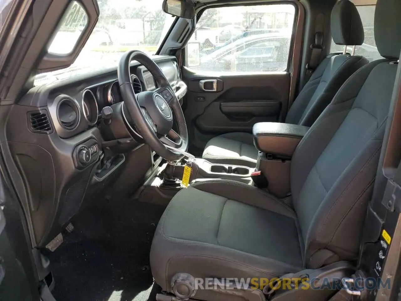 7 fotografías del automóvil dañado 1C4GJXAG7NW203889 JEEP WRANGLER 2022