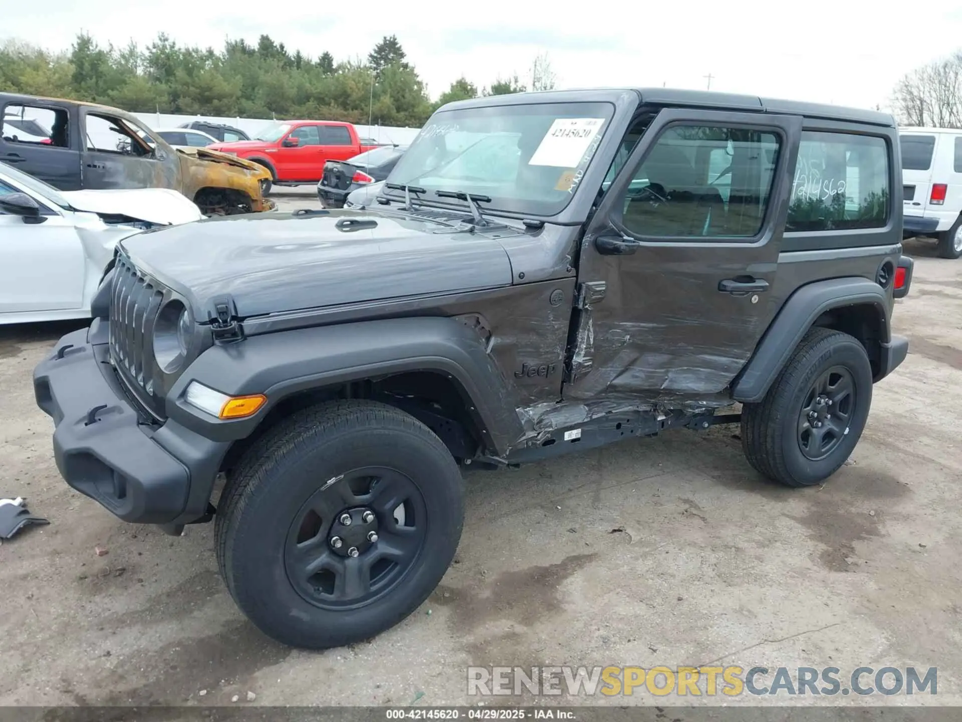 6 fotografías del automóvil dañado 1C4GJXAN8NW223101 JEEP WRANGLER 2022
