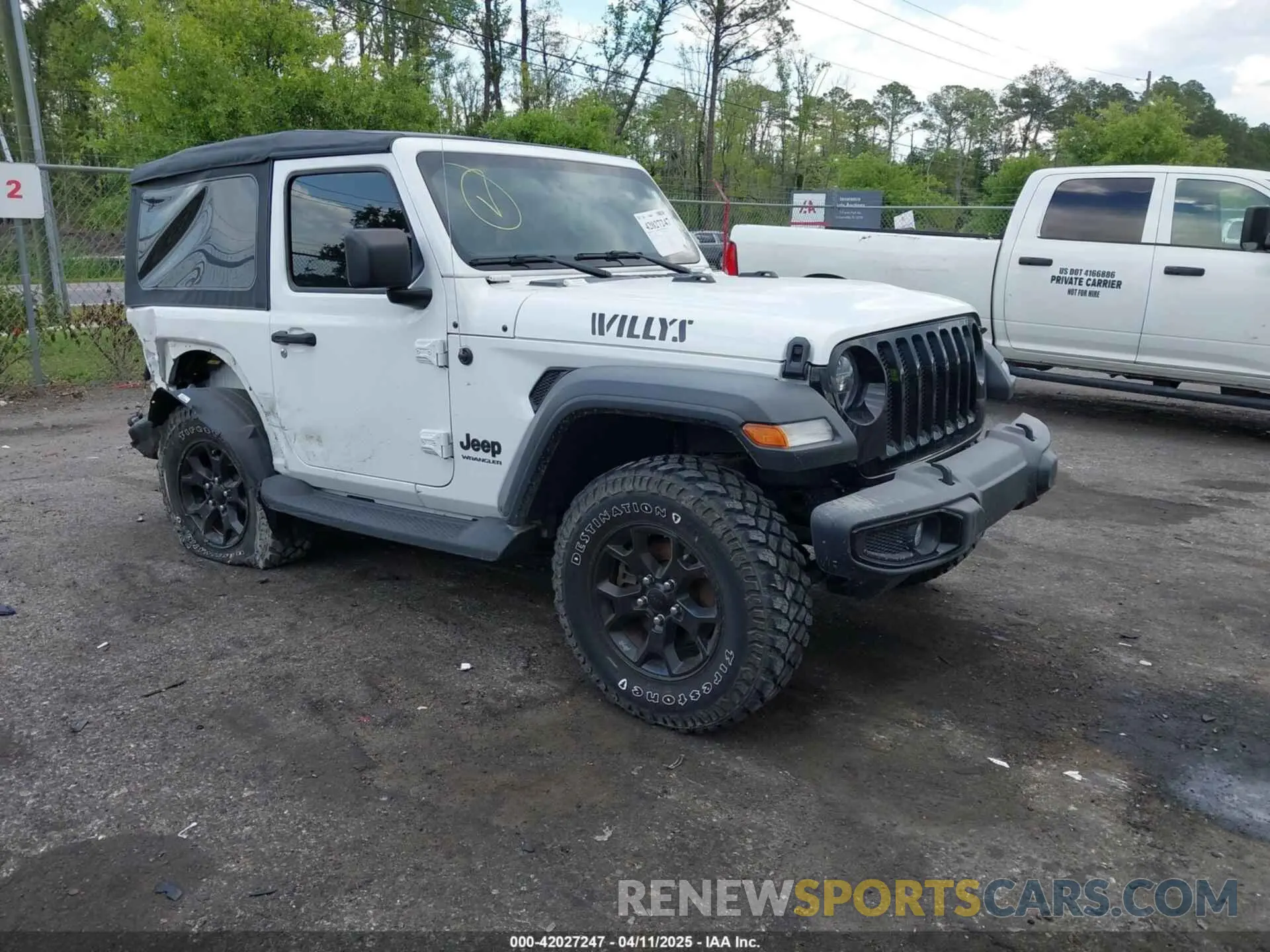 1 fotografías del automóvil dañado 1C4GJXAN9NW124190 JEEP WRANGLER 2022
