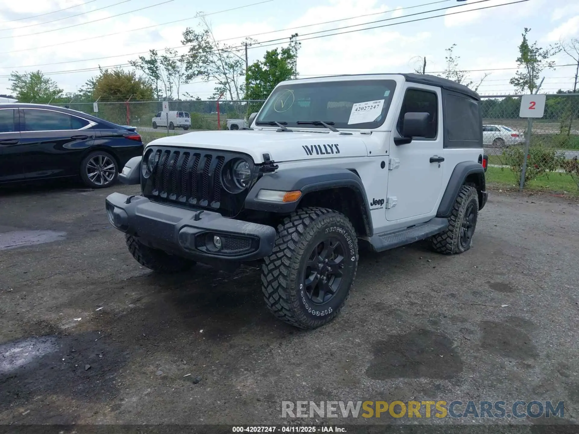 2 fotografías del automóvil dañado 1C4GJXAN9NW124190 JEEP WRANGLER 2022
