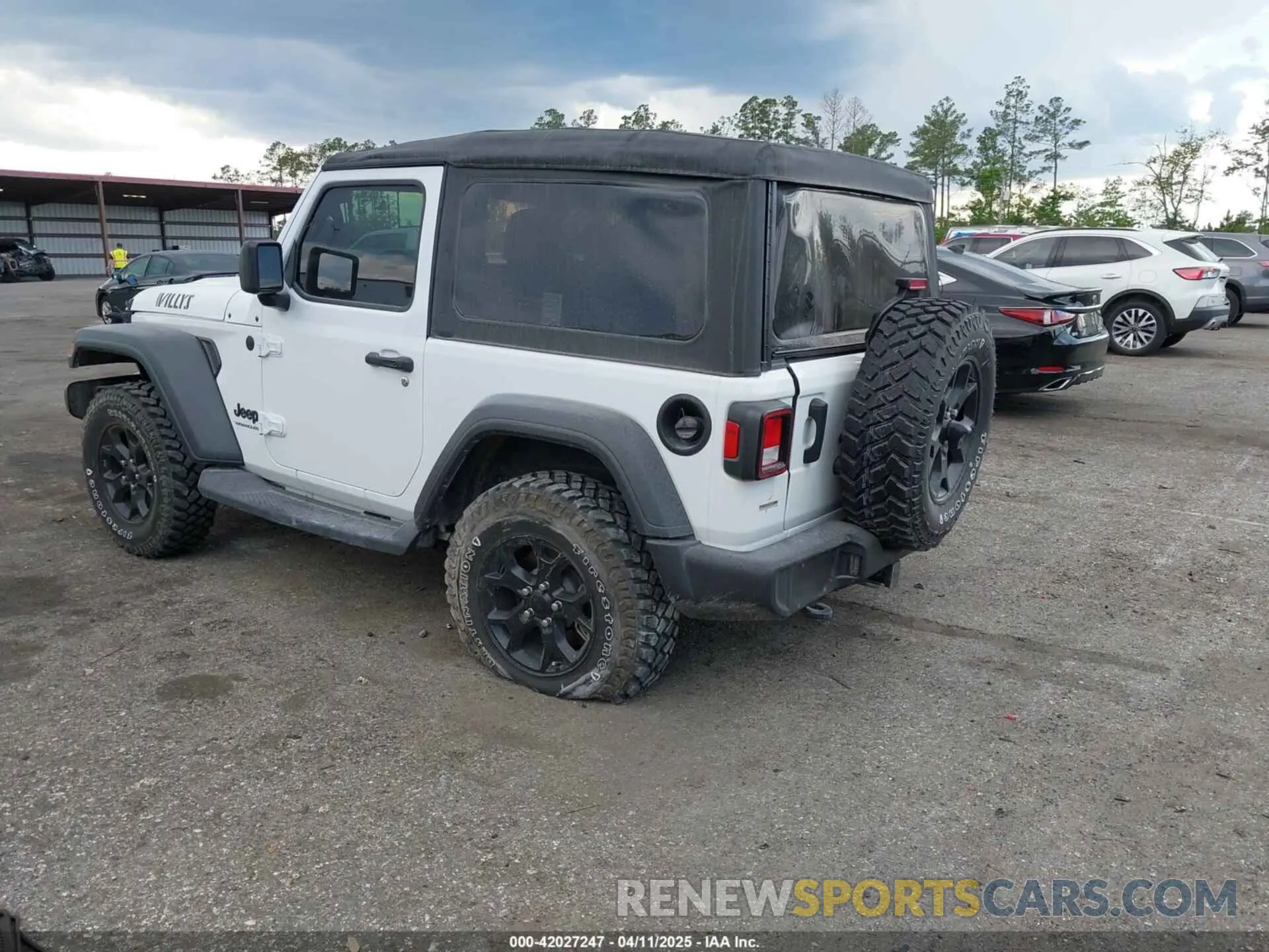 3 fotografías del automóvil dañado 1C4GJXAN9NW124190 JEEP WRANGLER 2022