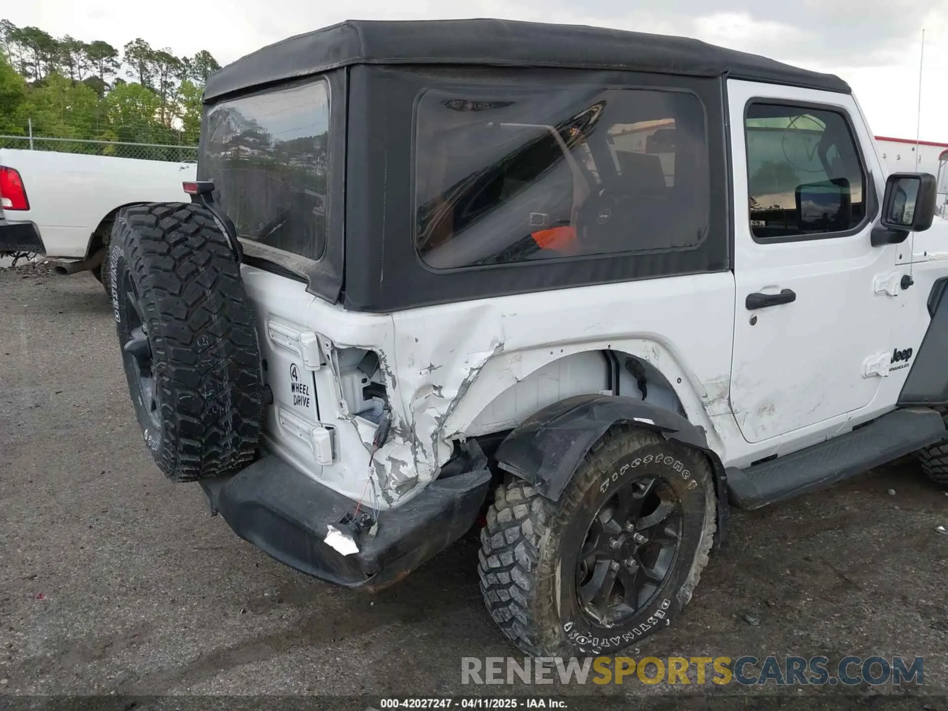 6 fotografías del automóvil dañado 1C4GJXAN9NW124190 JEEP WRANGLER 2022