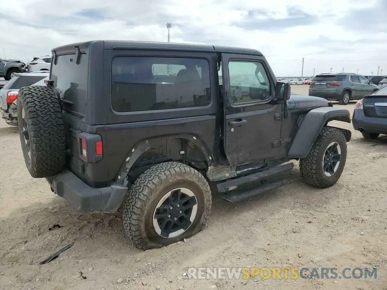 3 fotografías del automóvil dañado 1C4HJXCN0NW175899 JEEP WRANGLER 2022