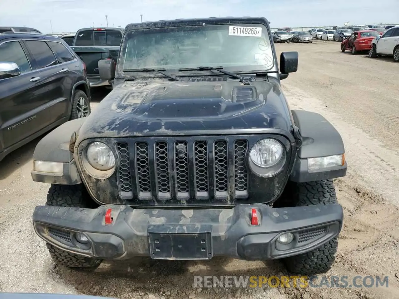 5 fotografías del automóvil dañado 1C4HJXCN0NW175899 JEEP WRANGLER 2022