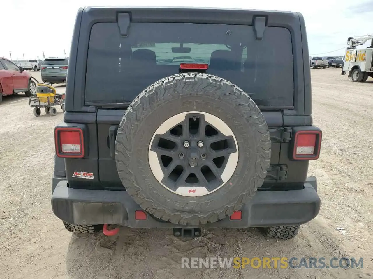 6 fotografías del automóvil dañado 1C4HJXCN0NW175899 JEEP WRANGLER 2022