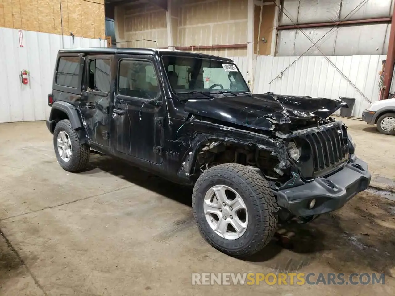 4 fotografías del automóvil dañado 1C4HJXDG3NW173936 JEEP WRANGLER 2022