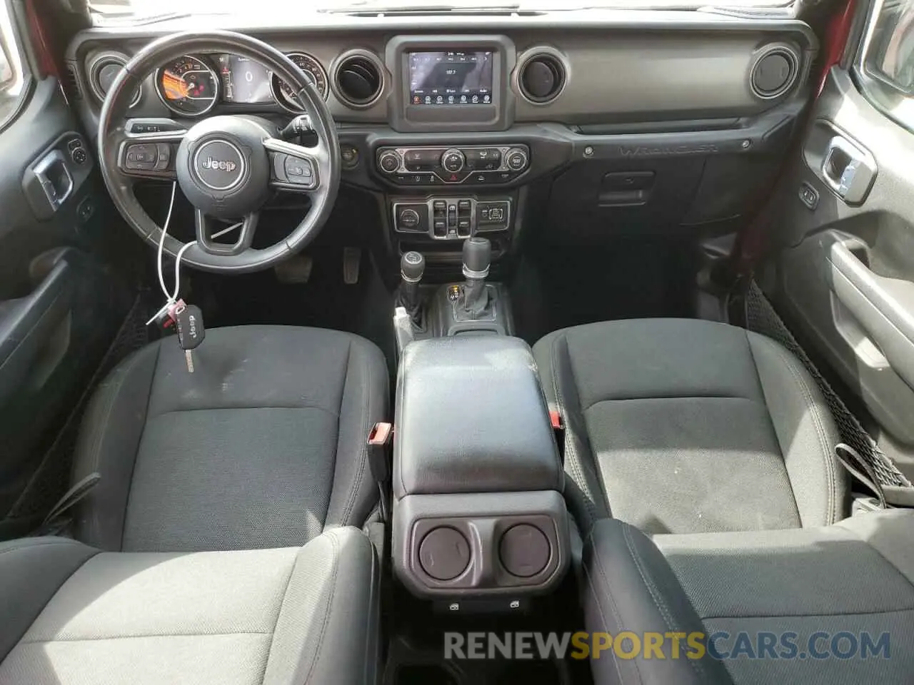 8 fotografías del automóvil dañado 1C4HJXDG5NW120932 JEEP WRANGLER 2022