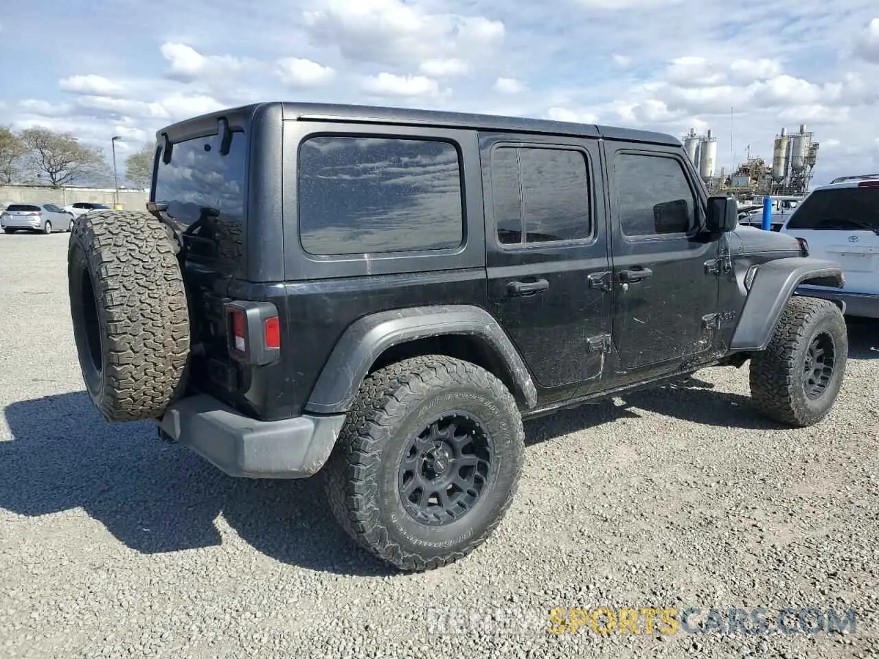 3 fotografías del automóvil dañado 1C4HJXDG5NW201087 JEEP WRANGLER 2022