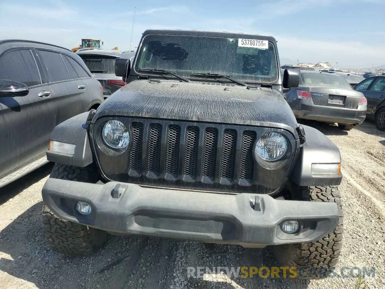 5 fotografías del automóvil dañado 1C4HJXDG5NW201087 JEEP WRANGLER 2022