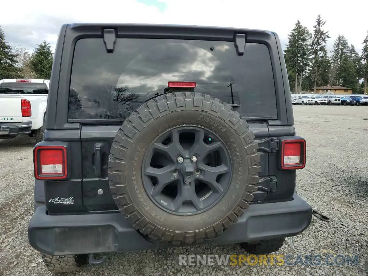 6 fotografías del automóvil dañado 1C4HJXDG6NW141997 JEEP WRANGLER 2022