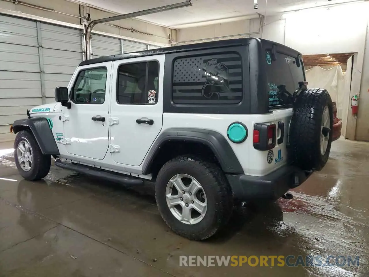 2 fotografías del automóvil dañado 1C4HJXDG6NW149730 JEEP WRANGLER 2022
