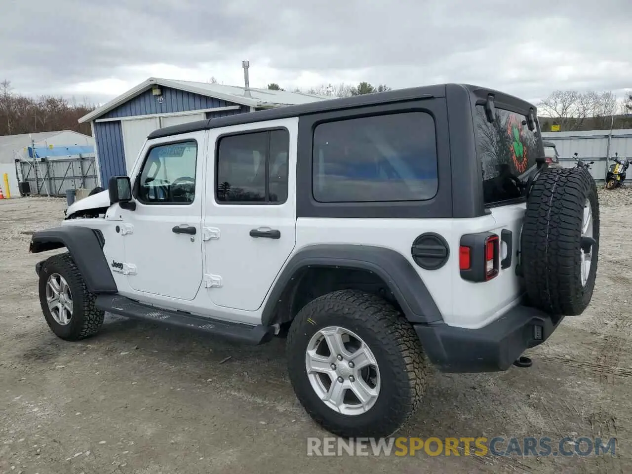 2 fotografías del automóvil dañado 1C4HJXDG7NW150546 JEEP WRANGLER 2022