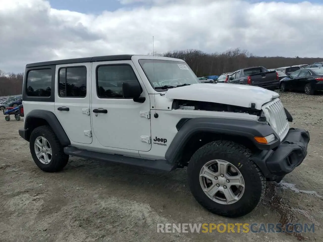 4 fotografías del automóvil dañado 1C4HJXDG7NW150546 JEEP WRANGLER 2022