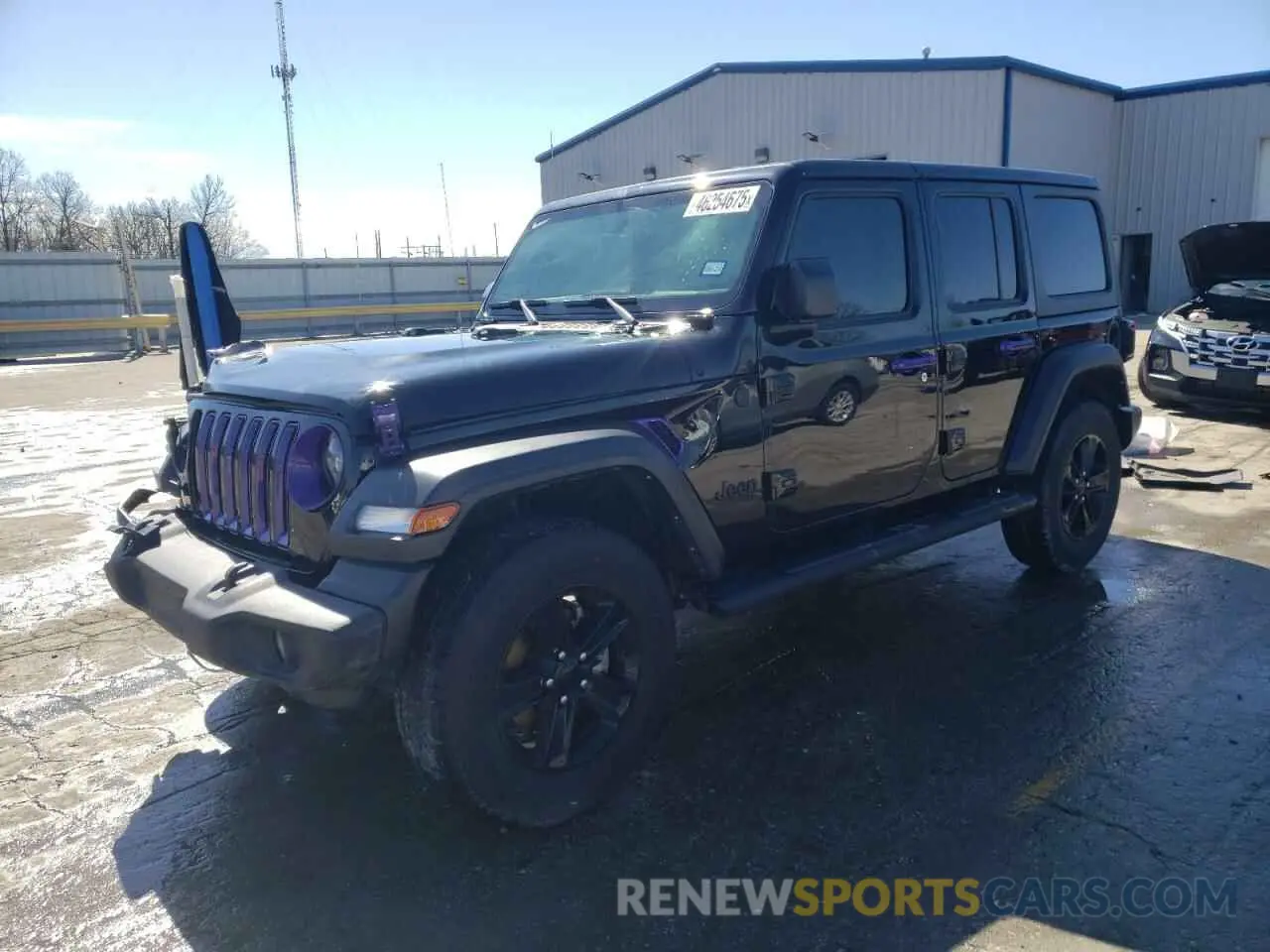 1 fotografías del automóvil dañado 1C4HJXDG7NW158369 JEEP WRANGLER 2022