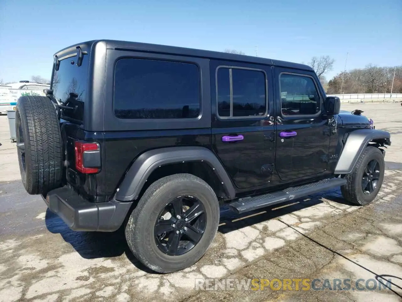 3 fotografías del automóvil dañado 1C4HJXDG7NW158369 JEEP WRANGLER 2022