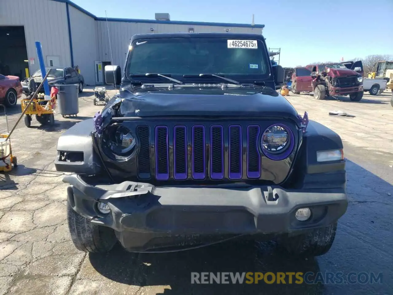 5 fotografías del automóvil dañado 1C4HJXDG7NW158369 JEEP WRANGLER 2022